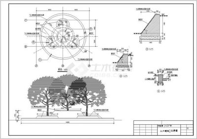 【貴州】活力新生廣場景觀綠化設計施工圖